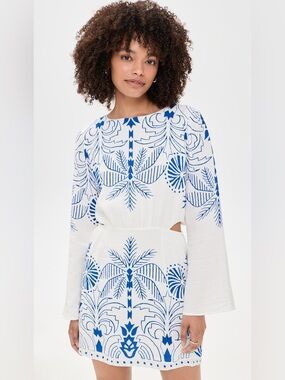 Zsupply Tahina Palm Dress